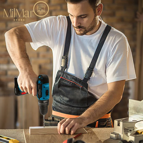 Taladro inalámbrico 2 baterías 98V más accesorios - MilMar Store