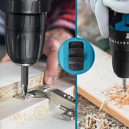 Taladro inalámbrico 2 baterías 98V más accesorios - MilMar Store